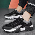 Casual Sports Running Shoes Men's Versatile Thick Bottom Wear-resistant Soft